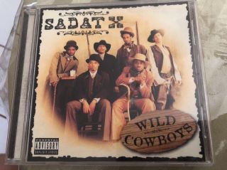 Sadat X Wild Cowboys 1996 Cd Rare Oop 90s Hip - Hop/rap Brand Nubian Nm Disc Htf