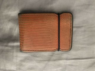 Scotty Cameron Rare Orange Lizard Wallet 2