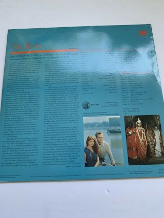 The River Criterion Laserdisc Ld Very Rare The River Great