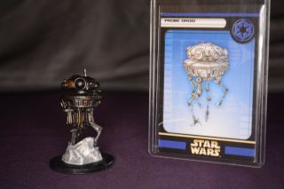 Star Wars Probe Droid Miniature Rebel Storm 31/60 Very Rare