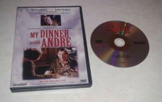 My Dinner With Andre (dvd,  1998) Rare Oop Wallace Shaws Region 1 Usa