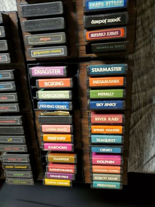 Atari 2600 w/94 Awesome Games Rare CX - 2600 3