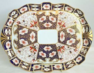 Extremely Rare Royal Crown Derby 2451 0r Traditional Imari 18 Inch Tray