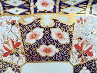 EXTREMELY RARE ROYAL CROWN DERBY 2451 0R TRADITIONAL IMARI 18 INCH TRAY 2