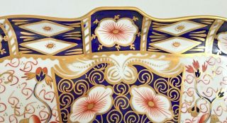 EXTREMELY RARE ROYAL CROWN DERBY 2451 0R TRADITIONAL IMARI 18 INCH TRAY 5