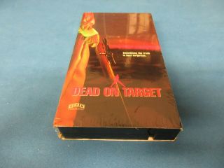 Dead On Target Vhs Movie Ultra Rare 1992 Cvn