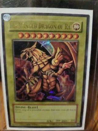 Yu - Gi - Oh The Winged Dragon Of Ra Gbi - 003 Secret Rare Promo
