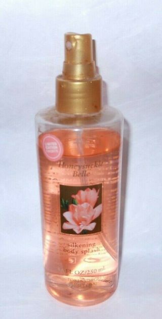 Victorias Secret Honeysuckle Belle Silkening Body Spray Splash Rare 8.  4 Oz
