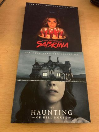 The Haunting Of Hill House & Sabrina Fyc 2019 Dvd Set Netflix Season 1 Rare Oop