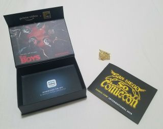 Comic Con 50th Anniversary Box,  Pin,  Booklet (2019) New/rare