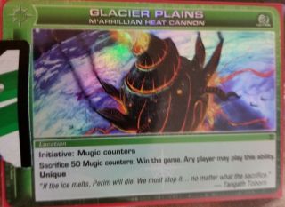 1x Chaotic Card Ultra Rare Glacier Plains M 