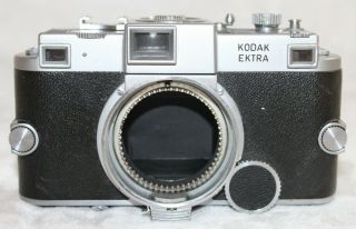 RARE Kodak Ektra RANGEFINDER CAMERA Ektar 50mm 1.  9 Lens 2