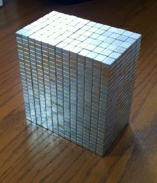 24 Neodymium Block Magnets.  Strong N50 Rare Earth Magnets