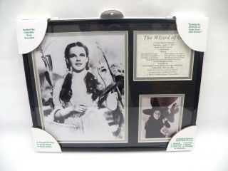 Rare The Wizard Of Oz Movie Double Matted Framed Picture Plaque Dorothy Garland