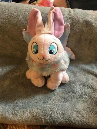 Neopets Faerie Cybunny Plushie.  Extremely Rare 9” 2004.