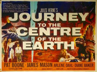Journey To The Center Of The Earth (rare 1959 Dvd) Pat Boone James Mason