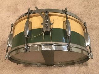 Gretsch Drum Set Round Badge 1950’s RARE Two Tone Drums Drumset 6