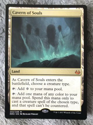 Cavern Of Souls Modern Masters 2017 Nm - M Land Mythic Rare Mtg Card