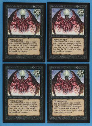Lord Of The Pit [4x X4] Collectors 