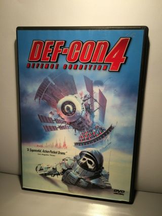 Def - Con 4 Defense Dvd Anchor Bay R1 Rare Oop With Insert
