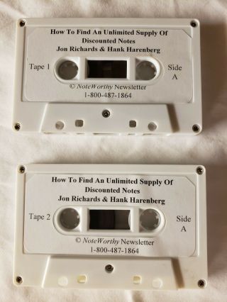 Finding Discounted Real Estate Notes.  Rare Audio Set