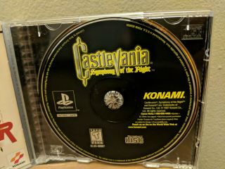 Castlevania Symphony Of The Night - PS1 Black Label - RARE NO SCRATCHS 4
