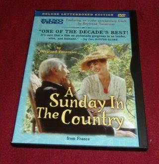 A Sunday In The Country Rare Oop Dvd Bertrand Tavernier,  Louis Ducreux