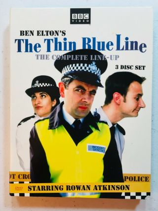 The Thin Blue Line Complete Line - Up Dvd Set Ben Elton 