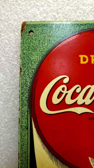 Rare Vintage 1944 Coca Cola Soda Pop Gas Station 17 