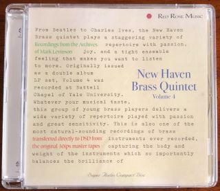 Haven Brass Quintet - Very Rare Red Rose Sacd