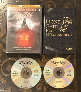 DVD Stephen King ' s ROSE RED 2 - Disc Deluxe Edition: RARE HTF OOP Horror TV Series 8