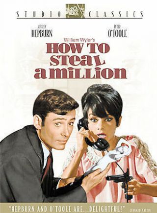 How To Steal A Million - Audrey Hepburn - Fox (dvd,  2004) - Oop/rare - W/insert