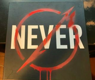 Metallica - Through The Never - Rare 45 Rpm Vinyl 4 Lp Box Set Numbered Rsd