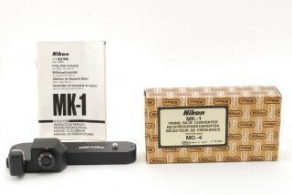 [rare Unused] Nikon Mk - 1 Firing Rate Converter For Md - 4 & F3 F3 Hp From Japan