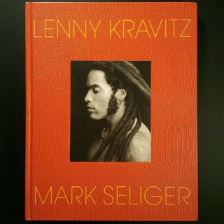 Rare First Edition Published Lenny Kravitz By Mark Seliger