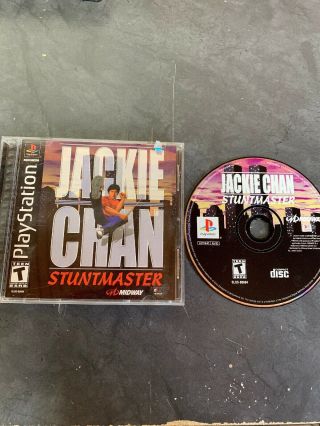 Jackie Chan Stuntmaster (sony Playstation 1,  2000) Ps1 Complete Rare