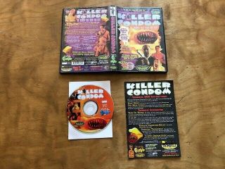 Killer Condom Dvd Troma Video Digitally Remastered Oop Rare Bizarre Horror