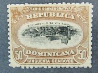 Nystamps Dominican Republic Stamp Center Inverted Error Rare