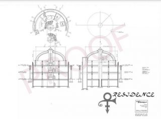 Secret - PRINCE Love Symbol Residence Floor - Plans/ 6 Pages - Very Rare 3