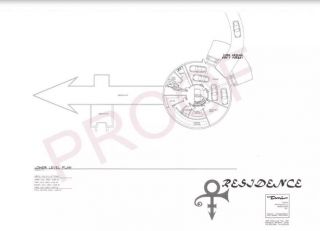 Secret - PRINCE Love Symbol Residence Floor - Plans/ 6 Pages - Very Rare 8