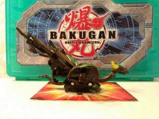 Bakugan Battle Brawlers Darkus Black Dharak 670g Airkor 50g Action Figure Rare