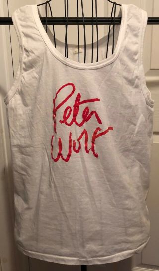 Peter Wolf (of J.  Geils Band) Rare Vintage Promo Tank Top