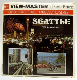 View - Master A274,  Seattle,  Washington,  3 Reel Set,  Version A - Rare