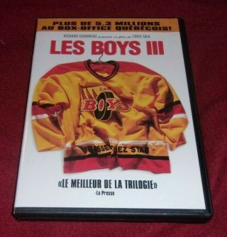 Les Boys,  Vol.  3 Iii Rare Oop 2 Dvd Set Canadian Hockey Comedy,  Marc Messier