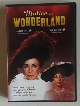 Malice In Wonderland Dvd (1985,  2011) Rare Oop Dvd Like