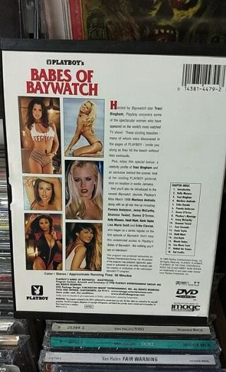Playboy’s Babes of Baywatch DVD Jenny McCarthy Shannon tweed Pam Anderson RARE 3