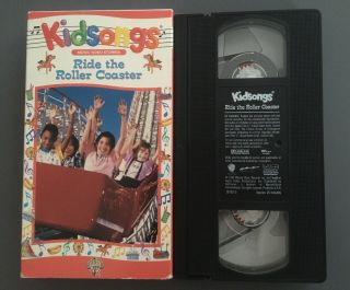 Kidsongs - Ride The Roller Coaster (vhs,  1990) Rare