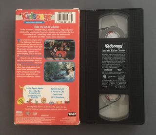 Kidsongs - Ride the Roller Coaster (VHS,  1990) RARE 2