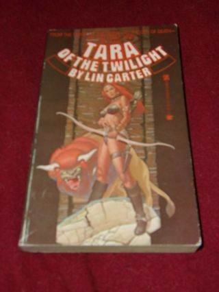 Tara Of The Twilight By Lin Carter (1979,  Paperback) Zebra Books Rare Red Sonja