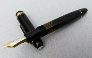 Very Rare 1950s Montblanc Meisterstuck 146 G Fountain Pen Full Flex 14k Gold Nib